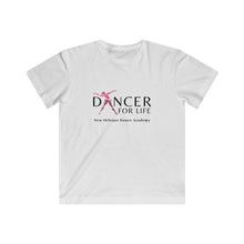 Load image into Gallery viewer, NODA Dancer for Life - Kids Fine Jersey Tee (Pink, White, Gray)
